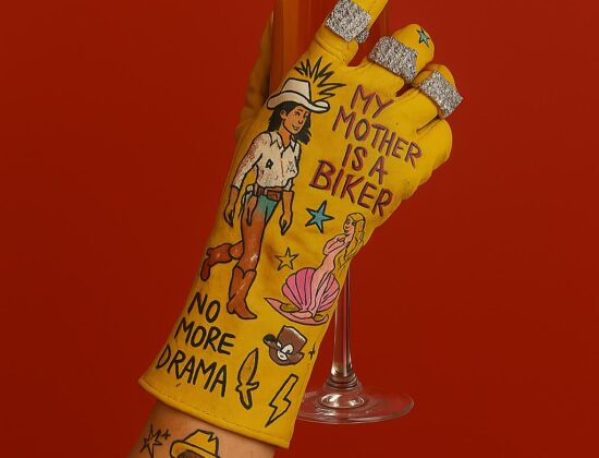 My mother is a biker